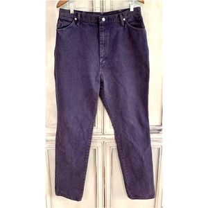 Wrangler Vintage Purple Western High Waist Jeans 32x34